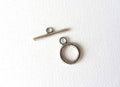 toggle clasp,clasp, round clasp,silver plated clasp